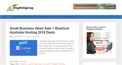 Desktop Screenshot of digitalgrog.com.au